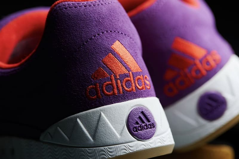 atmos x adidas Originals ADIMATIC 最新聯名配色「Purple Suede」正式發佈