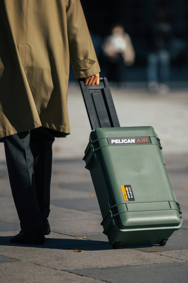 BEAMS 攜手 Pelican 推出最新聯乘登機行李箱