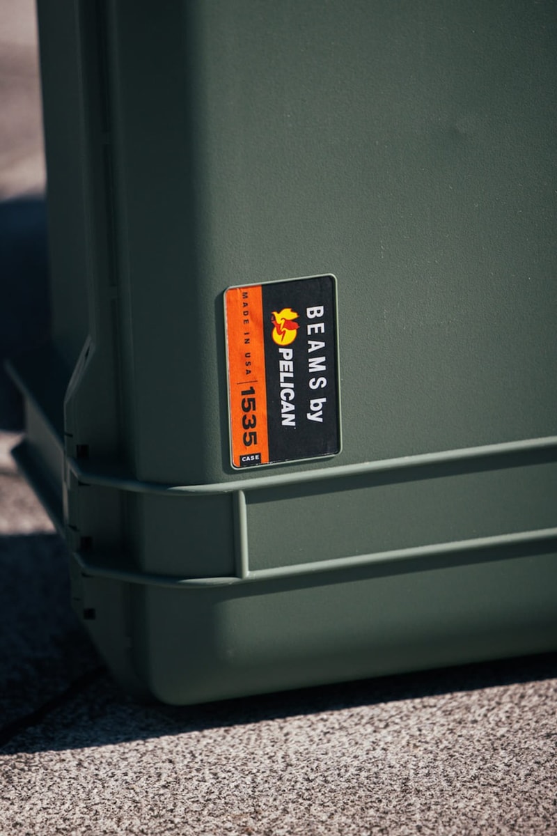 BEAMS 攜手 Pelican 推出最新聯乘登機行李箱