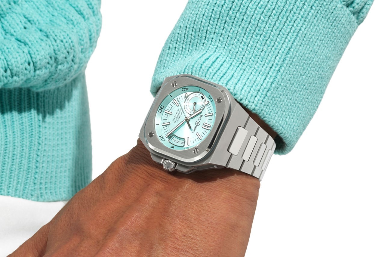 Bell & Ross 推出全新冰藍色錶面鋼質 BR-X5 錶款