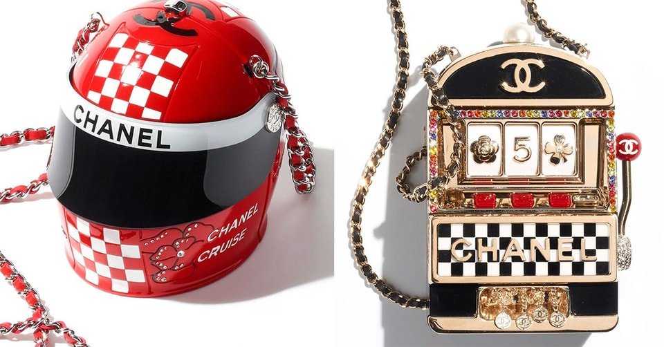 Chanel Helmet, Slot Machine & Bauble Bag Collection