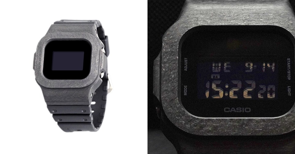 Damue 推出全新碳纖維材質G-Shock DW-5600 定製錶款| Hypebeast