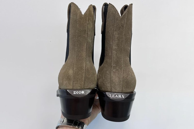 率先預覽 Dior x Denim Tears 最新聯乘系列「Dior Tears」鞋款圖輯