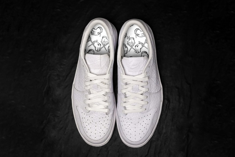 近賞 KAWS x Air Jordan 1 Low 未發售版本聯名鞋款