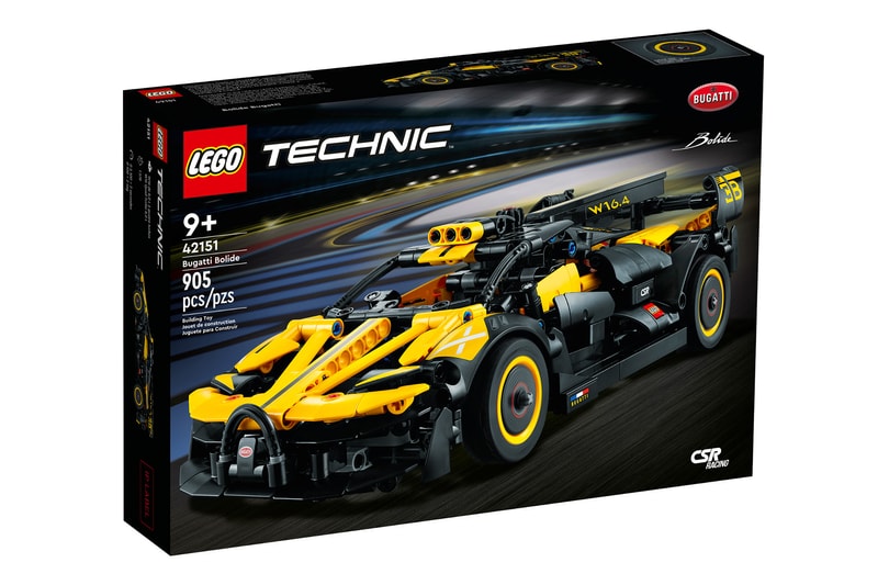 LEGO Technic 推出 Bugatti Bolide 全新積木模型