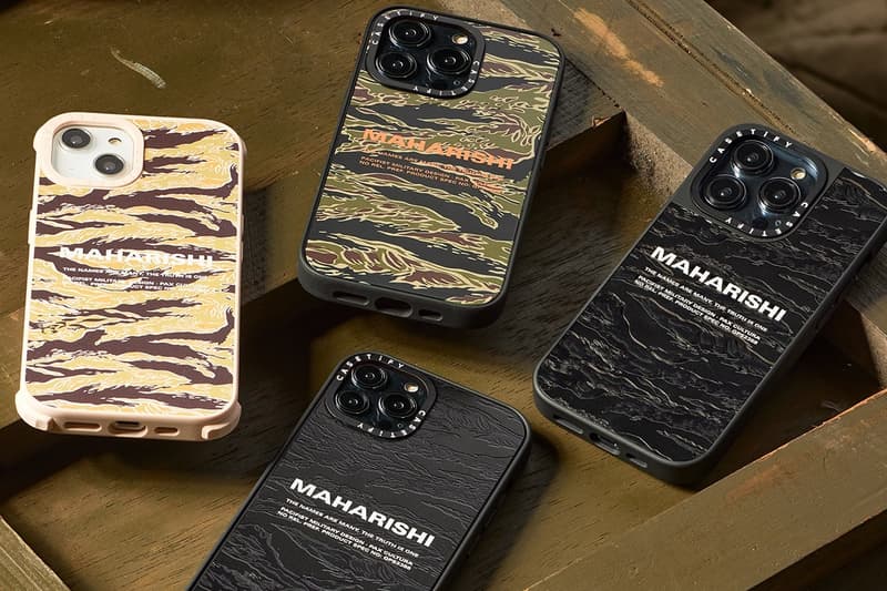 CASETiFY 攜手 Maharishi 推出迷彩系列聯名產品