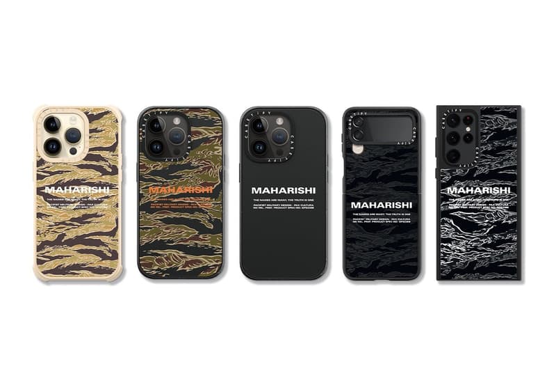 CASETiFY 攜手 Maharishi 推出迷彩系列聯名產品