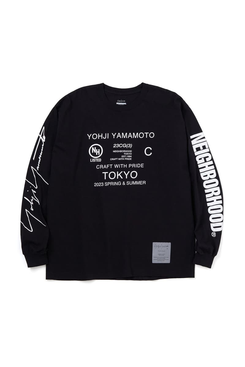 NEIGHBORHOOD x Yohji Yamamoto POUR HOMME 最新聯名系列正式登場