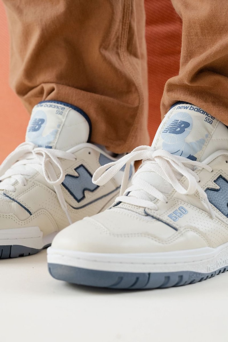 New Balance 550 全新配色「Blue Groove」、「Vintage Indigo」正式登場