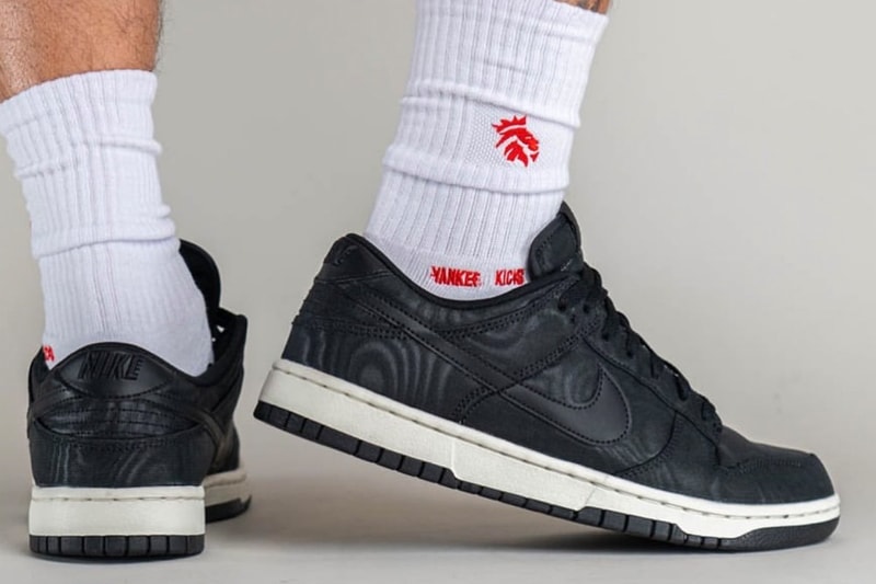 率先近賞 Nike Dunk Low 最新黑色造型「Black Canvas」上腳圖輯