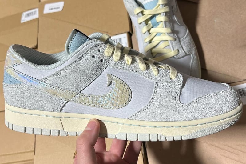 率先近賞 Nike Dunk Low 最新「魚鉤造型 Swoosh」鞋款