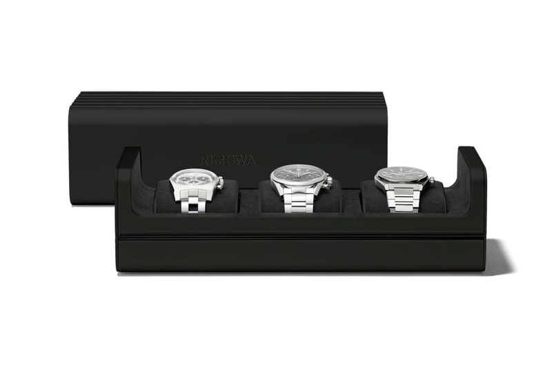 RIMOWA 推出全新限量霧黑腕錶收藏盒