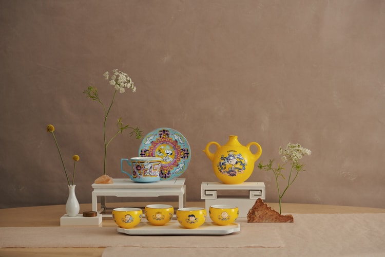 KEBUKE 聯手 PEANUTS 與台北故宮雙品牌 TALES 神話言推出聯乘茶具組