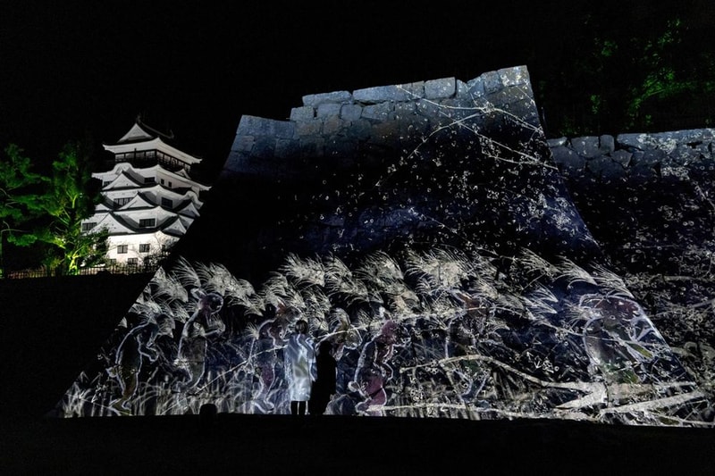 光影藝術團隊 teamLab 正式登陸日本福山城舉辦展覽「光之祭」
