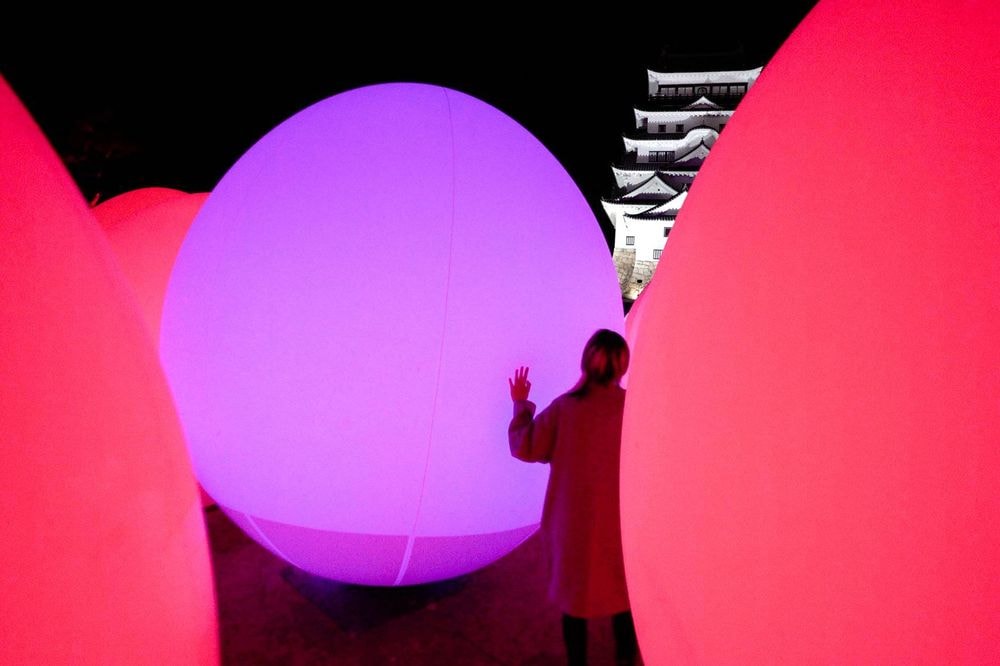 光影藝術團隊 teamLab 正式登陸日本福山城舉辦展覽「光之祭」