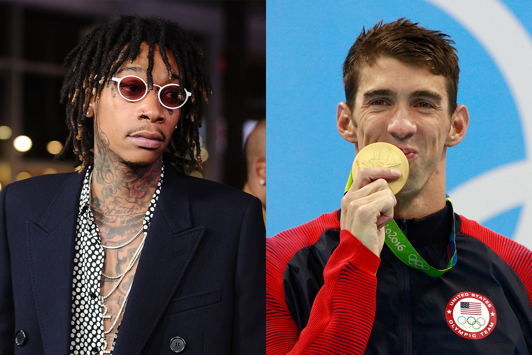 Wiz Khalifa 回顧與 Michael Phelps 一起抽大麻：「這位老兄擁有 Aquaman 的肺。」