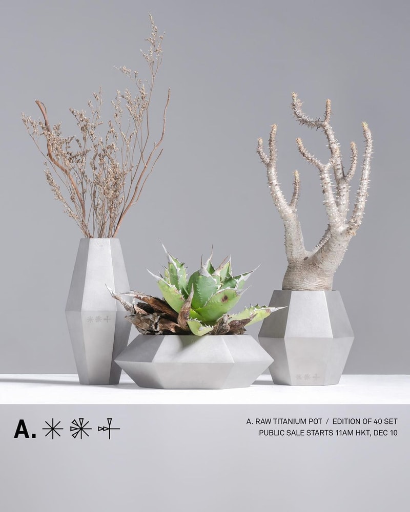 A. SOCIETY、PLANTS OF GODS 聯乘膠囊系列