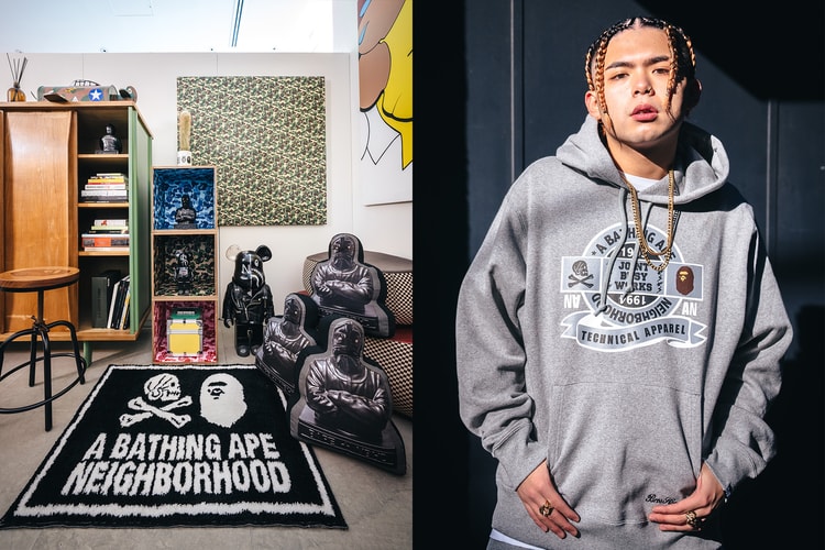 A BATHING APE® x NEIGHBORHOOD 聯名系列正式發佈