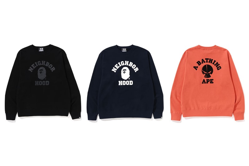 A BATHING APE® x NEIGHBORHOOD 聯名系列正式發佈