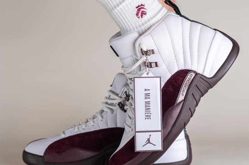 率先上腳 A Ma Maniére x Air Jordan 12 最新聯名鞋款