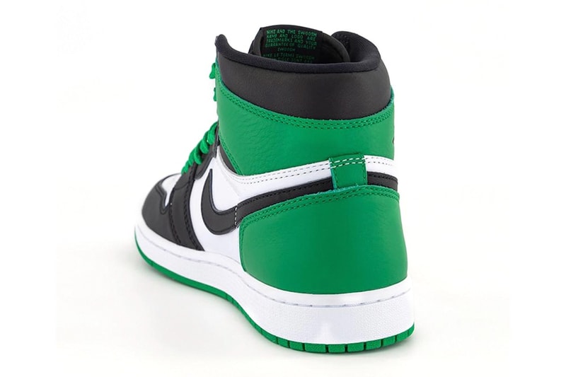 率先近賞 Air Jordan 1 High 最新配色「Lucky Green」