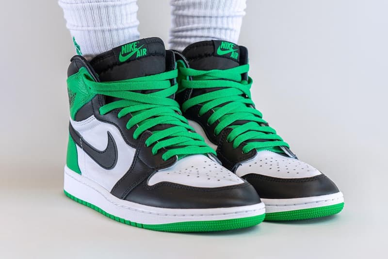率先上腳 Air Jordan 1 High 最新配色「Lucky Green」
