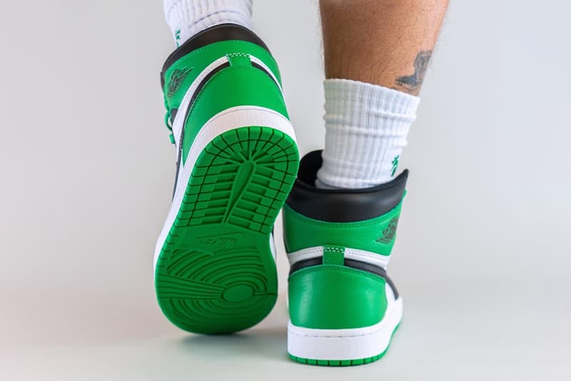 率先上腳 Air Jordan 1 High 最新配色「Lucky Green」