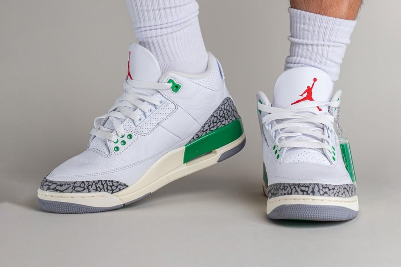 率先上腳 Air Jordan 3 最新配色「Lucky Green」