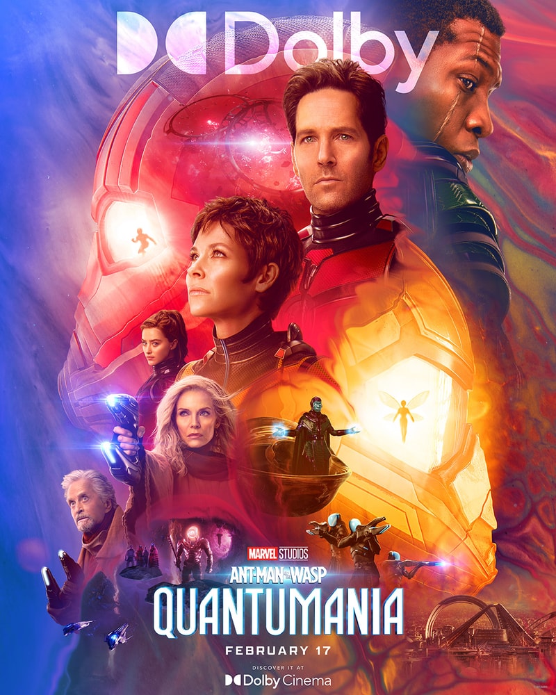 MCU 第五階段首部大作《蟻人與黃蜂女：量子狂熱》釋出最新版本預告、多張角色海報