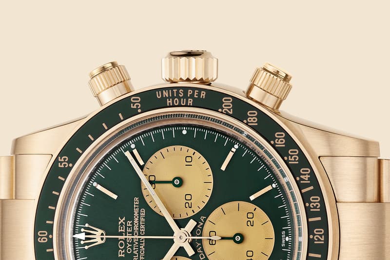 Artisans de Genève 推出極上優雅 Rolex Daytona 定製錶款「Honey Green」