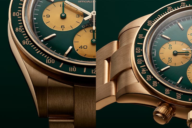 Artisans de Genève 推出極上優雅 Rolex Daytona 定製錶款「Honey Green」