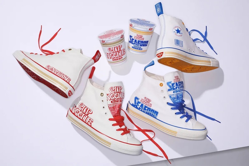 Converse 攜手 Nissin 日清食品推出全新聯名系列鞋款
