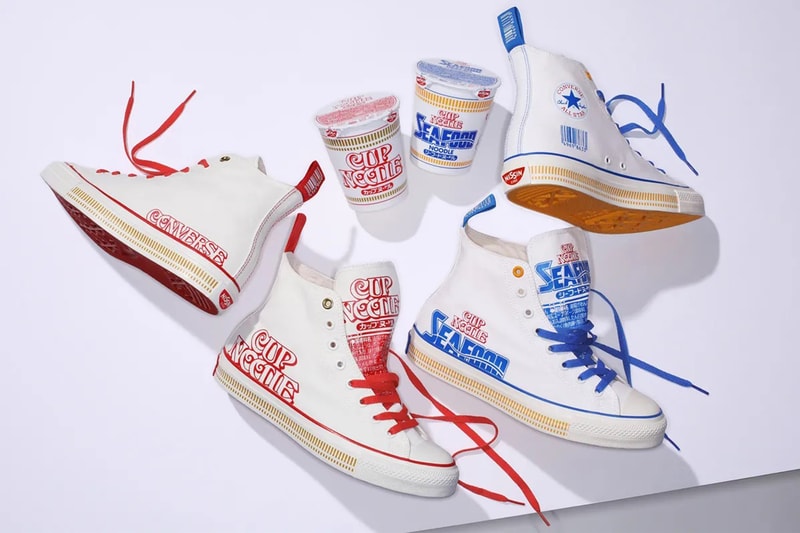 Converse 攜手 Nissin 日清食品推出全新聯名系列鞋款