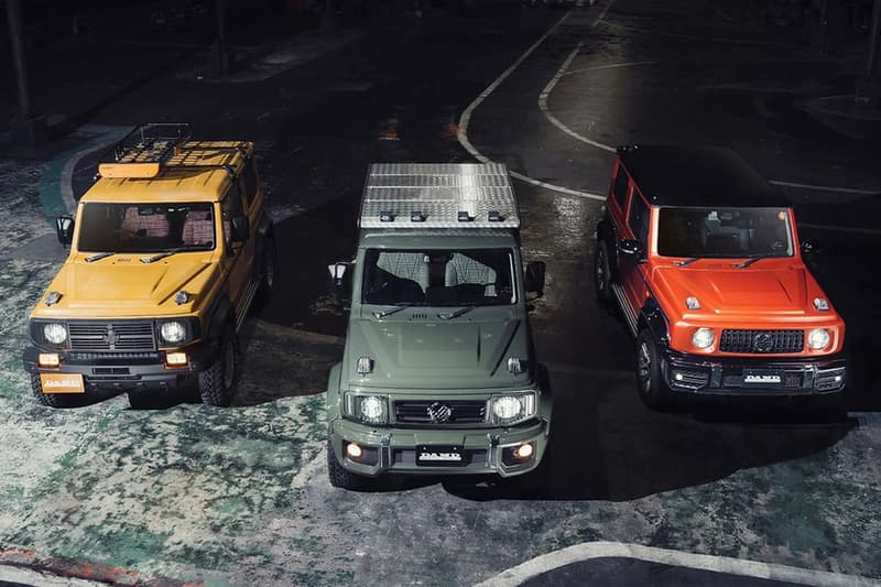 DAMD 打造「迷你 G-Class」風格三款 Suzuki Jimny 豪改車型