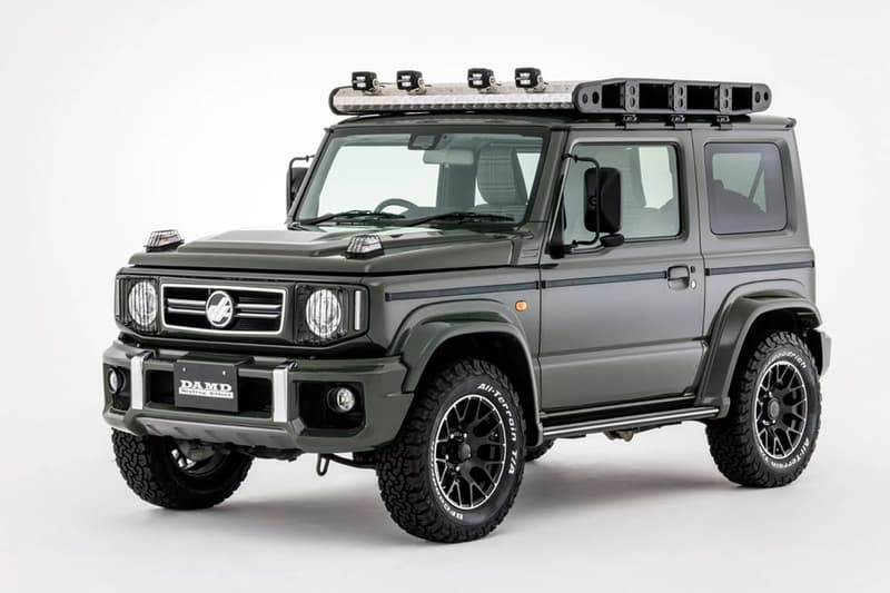 DAMD 打造「迷你 G-Class」風格三款 Suzuki Jimny 豪改車型