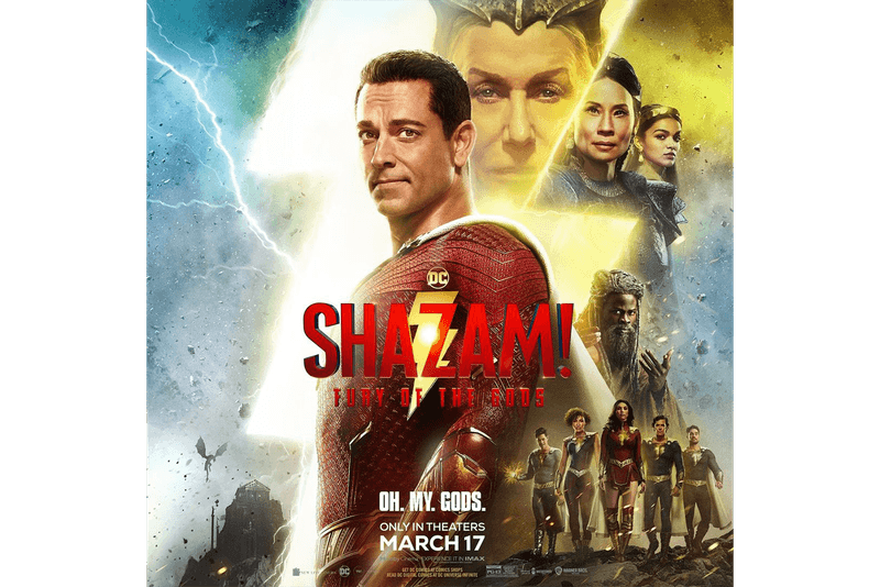 DC 未來英雄大片《沙贊！眾神之怒》釋出最新電影海報