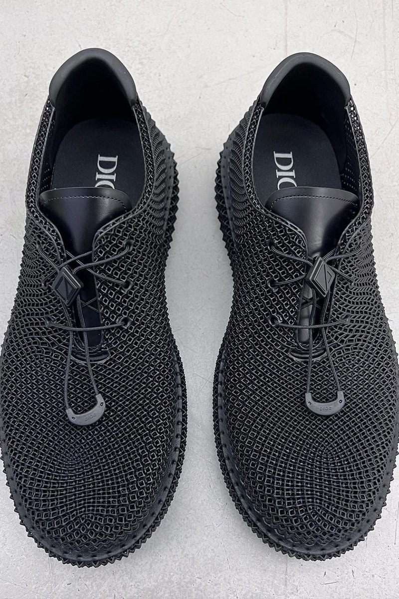 Dior 全新 3D 打印 Derby Shoes 率先亮相
