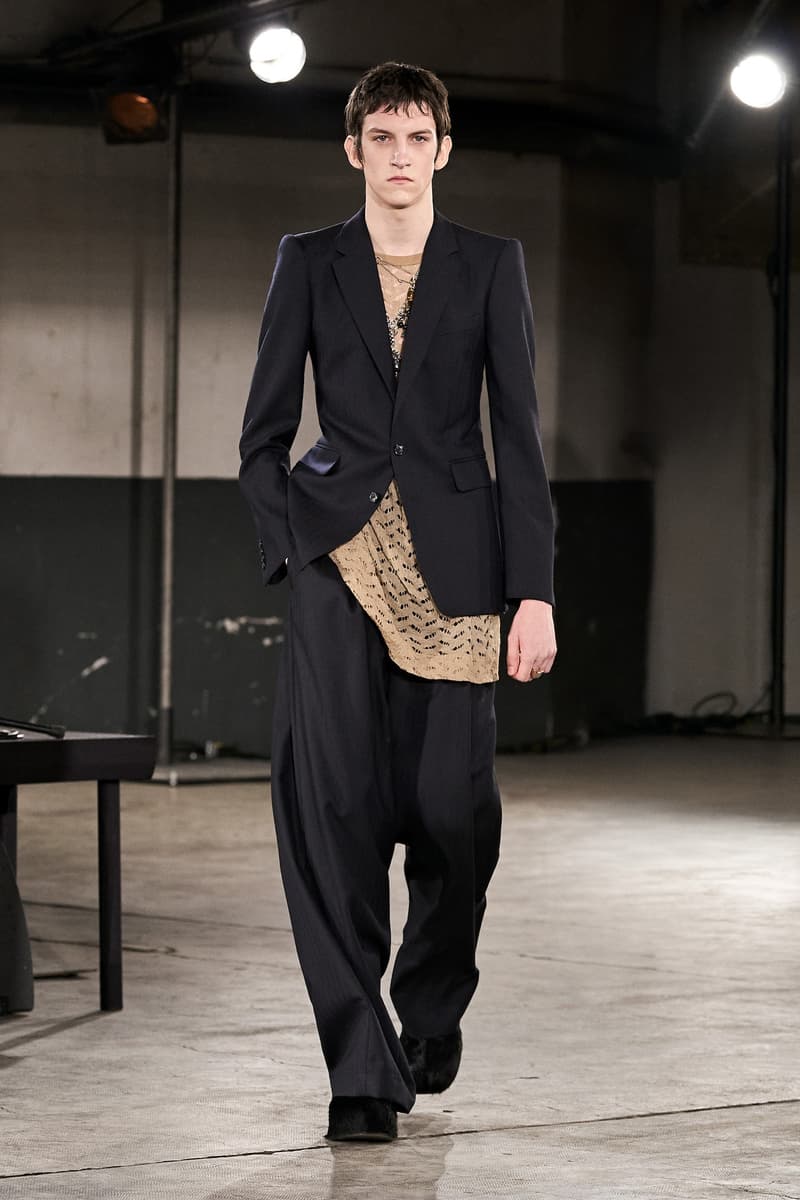 Dries Van Noten 2023 全新秋冬男裝系列大秀正式登場