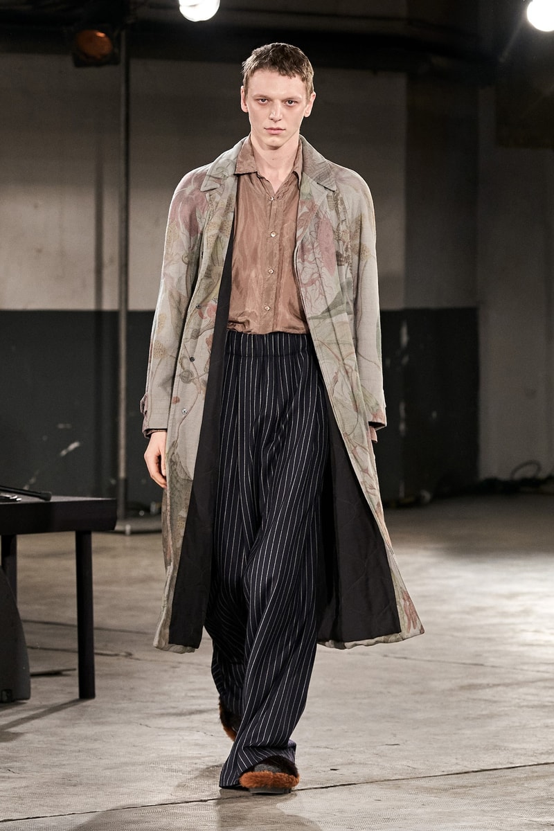 Dries Van Noten 2023 全新秋冬男裝系列大秀正式登場