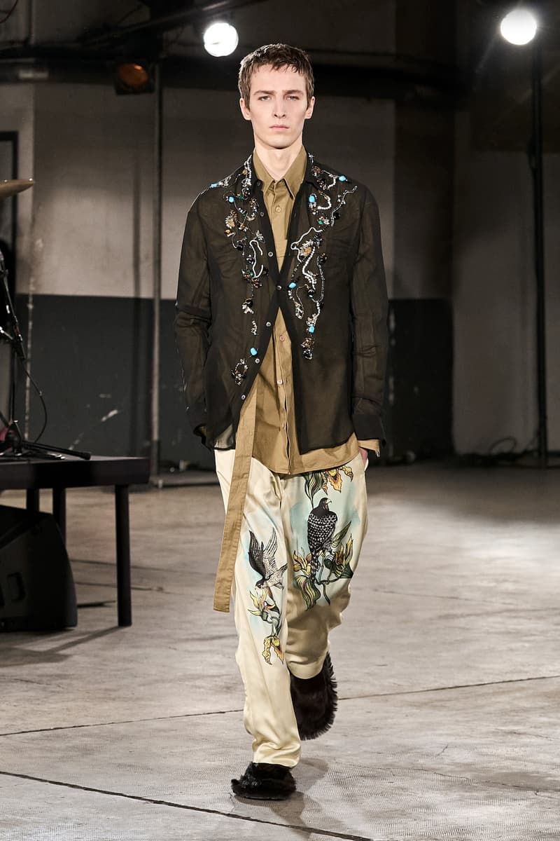 Dries Van Noten 2023 全新秋冬男裝系列大秀正式登場