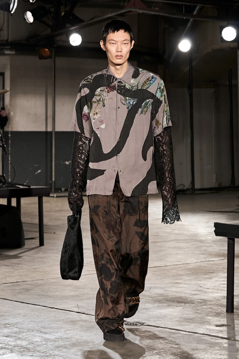 Dries Van Noten 2023 全新秋冬男裝系列大秀正式登場