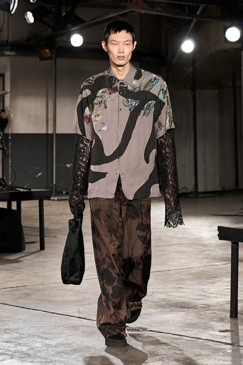 Dries Van Noten 2023 全新秋冬男裝系列大秀正式登場