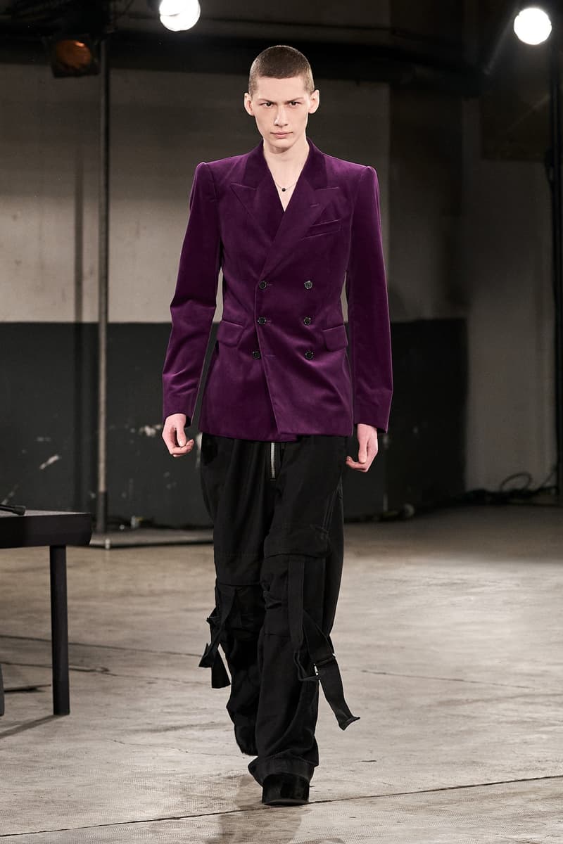 Dries Van Noten 2023 全新秋冬男裝系列大秀正式登場