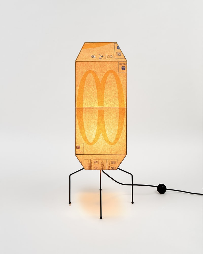 韓國藝術家 Gyu Han Lee 回收使用 McDonald's 紙袋打造燈飾創作系列