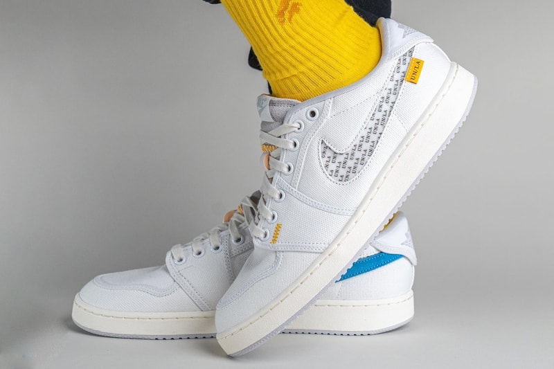 可隨喜好更換 Logo 配色，近覽 Union x Air Jordan 1 KO Low 上腳圖輯
