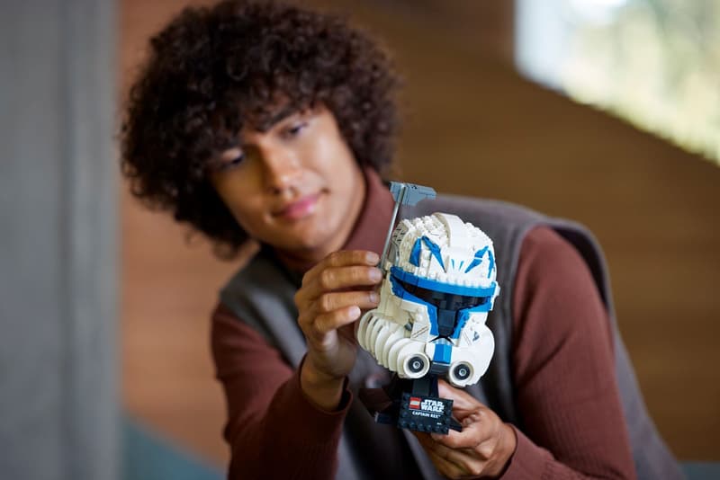 LEGO 推出《星際大戰 Star Wars》「複製人上尉 Rex」積木頭盔