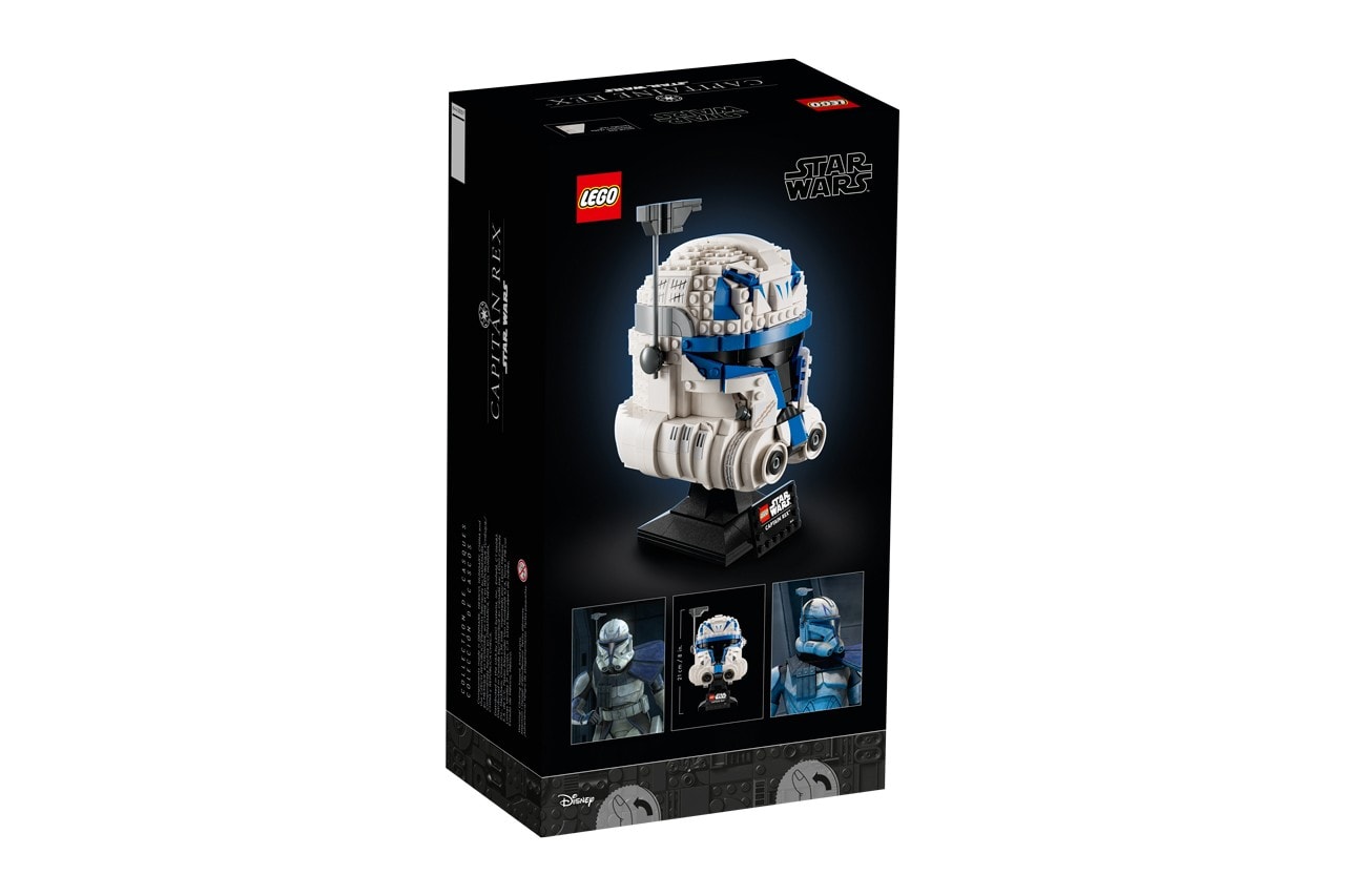 LEGO 推出《星際大戰 Star Wars》「複製人上尉 Rex」積木頭盔