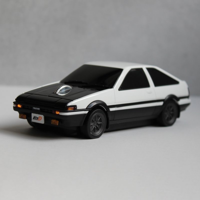 官方授權《頭文字 D》Toyota AE86 造型「無線滑鼠」正式發售