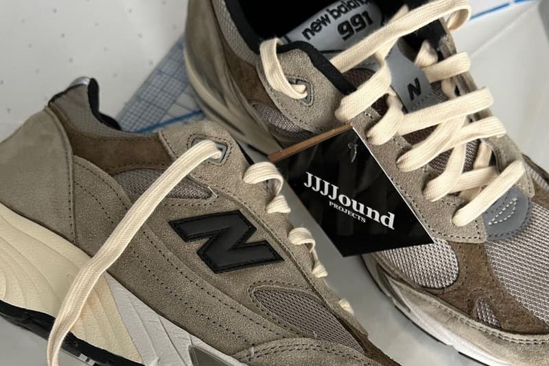 JJJJound x New Balance 991 最新聯名鞋款確認於全球廣泛發售