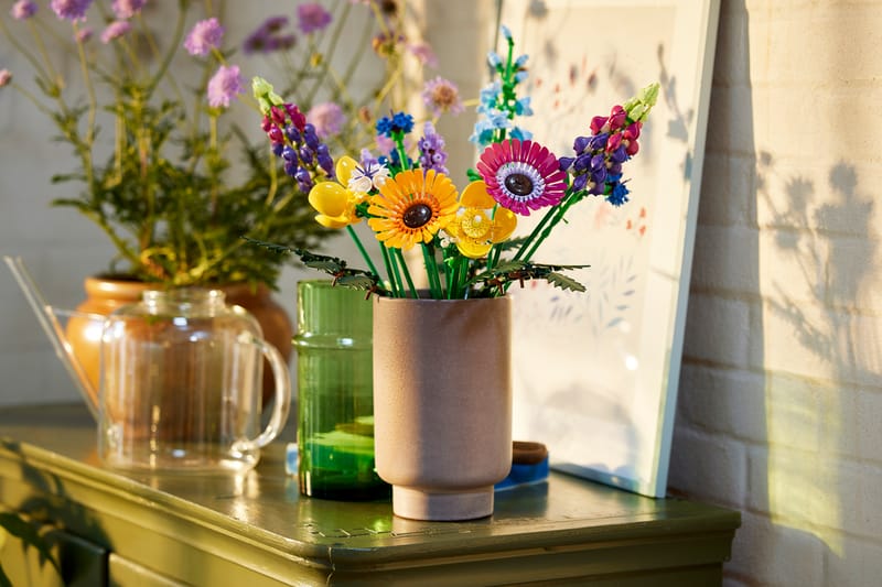 LEGO 花藝系列「乾燥花」、「野花花束」全新積木模型即將發售